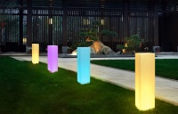 Светильник Колонна 30х115  питание от АКБ, RGB Светильник Колонна 30х115  питание от АКБ, RGB